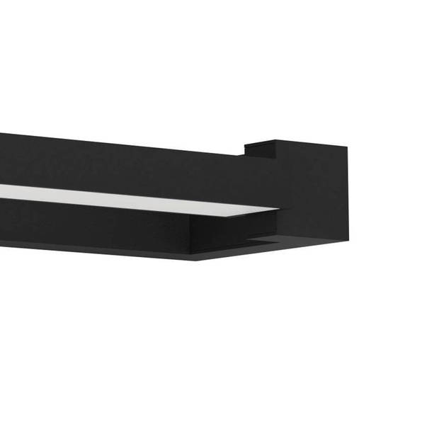 EGLO Gemiliana Spiegellamp - LED - 45 cm - Zwart/Wit