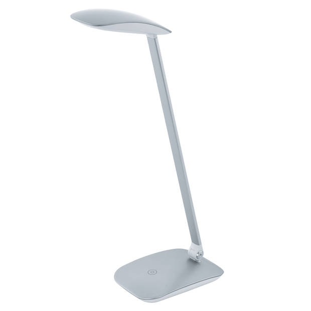 EGLO Cajero Tafellamp - LED - 50 cm - Zilver - Dimbaar