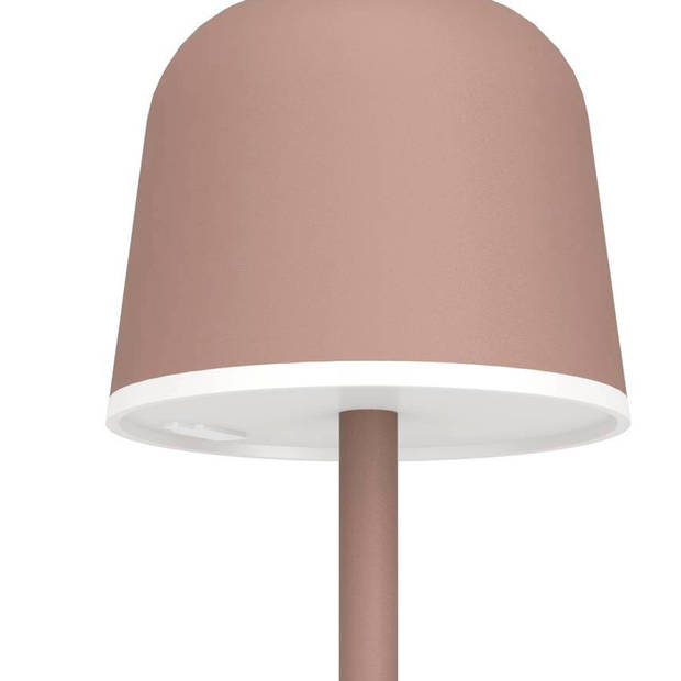 EGLO Mannera Tafellamp - Aanraakdimmer - Draadloos - 34cm - Roestbruin