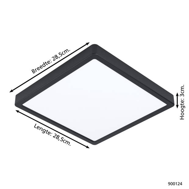 EGLO connect.z Argolis-Z Smart Opbouwlamp Buiten - 28,5 cm - Zwart