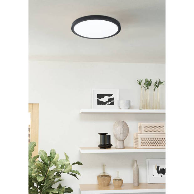 EGLO connect.z Argolis-Z Smart Opbouwlamp Buiten- Ø 28,5 cm - Zwart