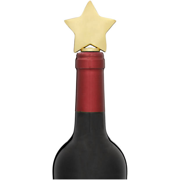 Blokker wijnstopper ster