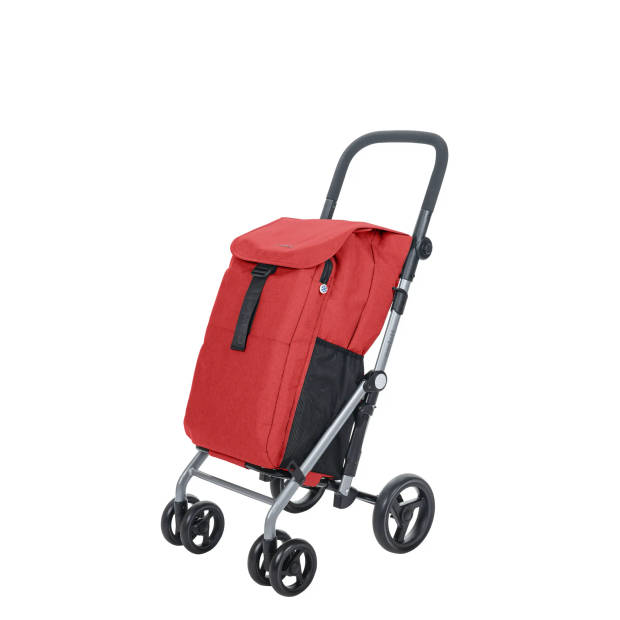 Boodschappentrolley Classic Duo - Rood Rood