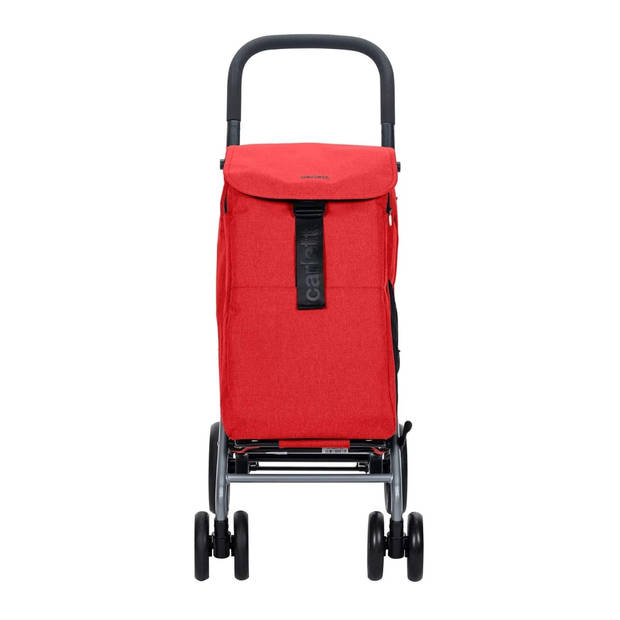 Boodschappentrolley Classic Duo - Rood
