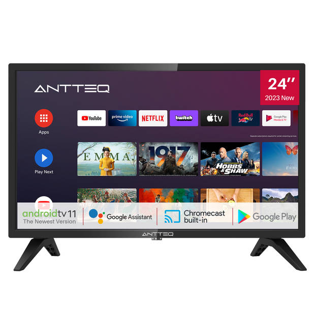 ANTTEQ AG24F1DCU-24inch-HD ready Android Smart-TV