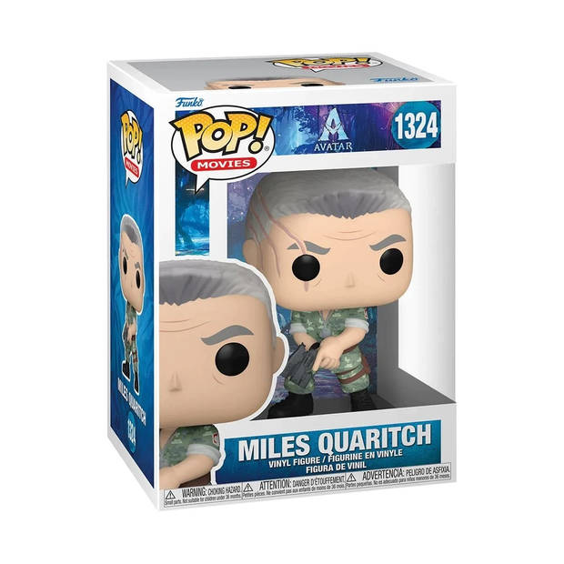 Pop Movies: Avatar - Miles Quaritch - Funko Pop #1324