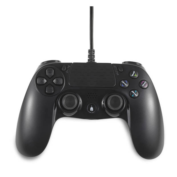 Hoplite Wired Controller Zwart - PC & PS4