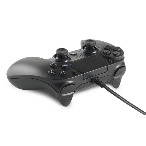 Hoplite Wired Controller Zwart - PC & PS4