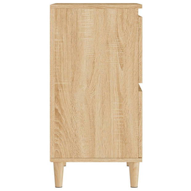 The Living Store Dressoir - Klassiek - Meubelen - 60 x 35 x 70 cm - Sonoma eiken