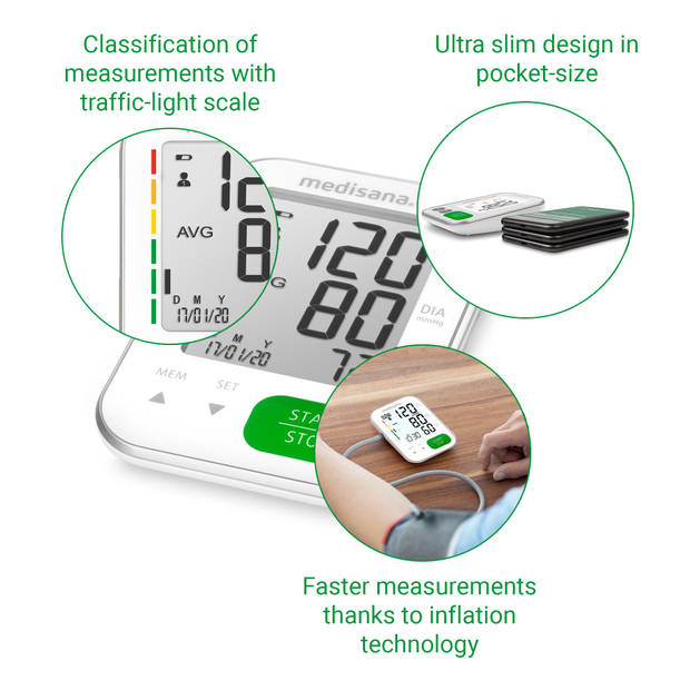 medisana BU 565 Bovenarm bloeddrukmeter