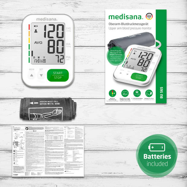 medisana BU 565 Bovenarm bloeddrukmeter