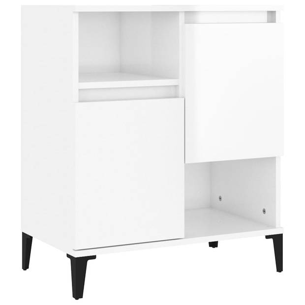 The Living Store Dressoir Classic - Wit - 60x35x70 cm