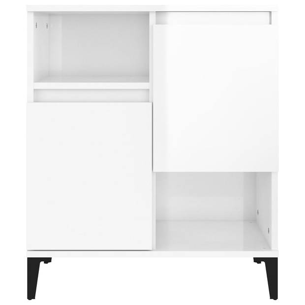 The Living Store Dressoir Classic - Wit - 60x35x70 cm