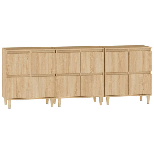 The Living Store Dressoirs - Klassiek - Dressoir - 60 x 35 x 70 cm - Sonoma Eiken