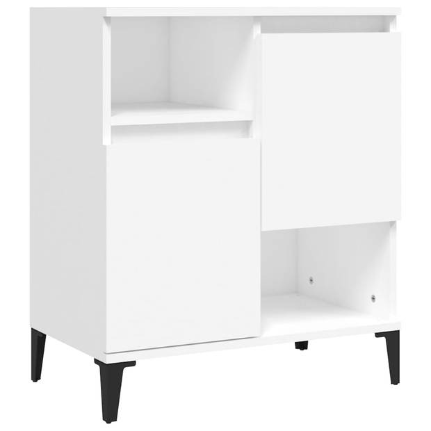 The Living Store Dressoir - 60 x 35 x 70 cm - Wit