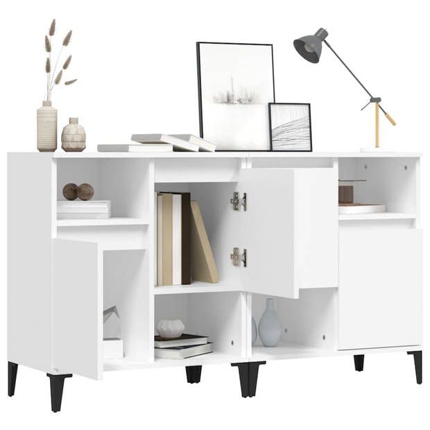 The Living Store Dressoir - 60 x 35 x 70 cm - Wit