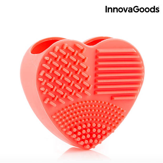 Reiniger voor make-upborstels Heart InnovaGoods