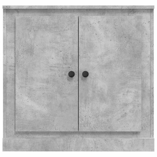 The Living Store Dressoir - Betongrijs - 70 x 35.5 x 67.5 cm - Hoge kwaliteit