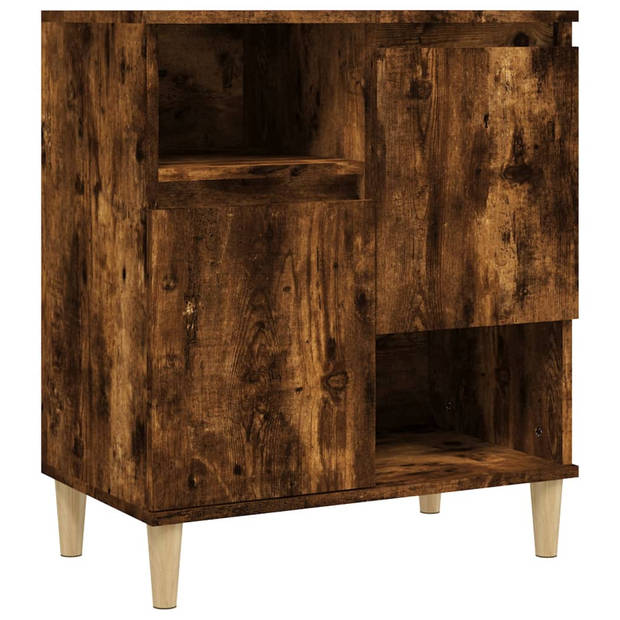 The Living Store Dressoir - Trendy - Meubels - 60 x 35 x 70 cm - Gerookt eiken