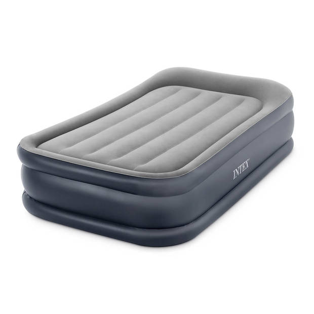 Intex Pillow Rest Deluxe luchtbed eenpersoons