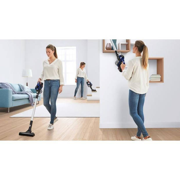 BOSCH BBS611MAT - Draadloze multifunctionele steelstofzuiger - Unlimited I 6-serie - 2 snelheden - Blauw