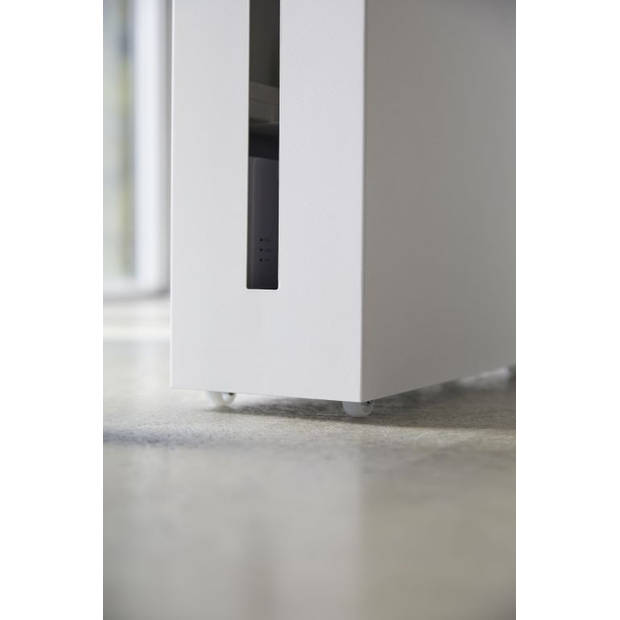 Yamazaki Kabelbox met Wielen - Tower - Wit