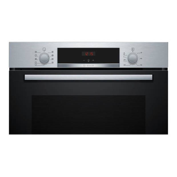BOSCH - HBA534BR0 - EcoClean-oven - 3D geforceerde lucht - 71L - A - Roestvrij staal