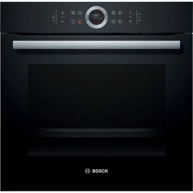 BOSCH HBG672BB1S Multifunctionele oven pyrolyse zwart 71 l - Klasse A + - Zwart