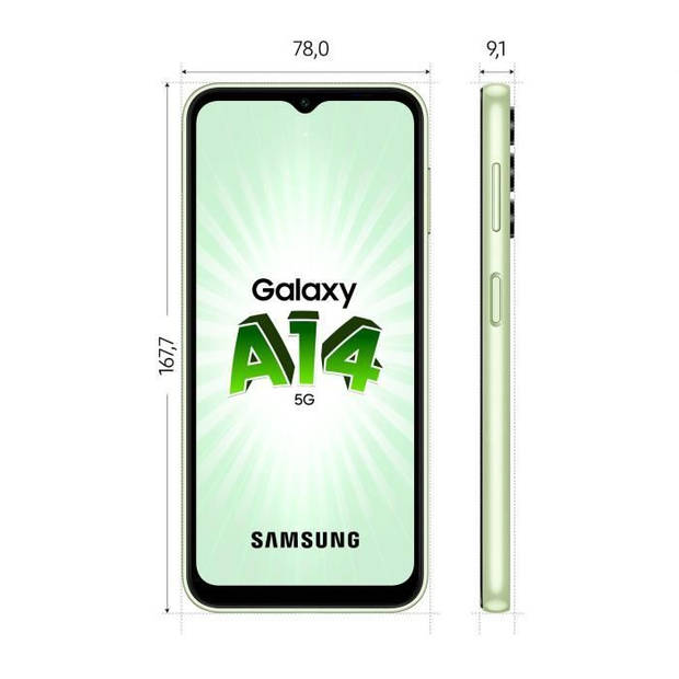 Samsung Galaxy A14 5G 64GB Groen
