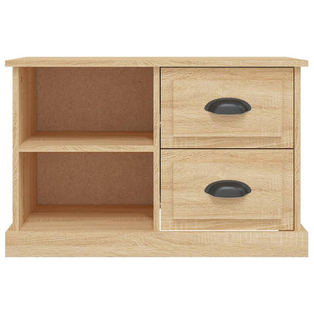 The Living Store TV-kast Sonoma Eiken - 73 x 35.5 x 47.5 cm - Duurzaam bewerkt hout