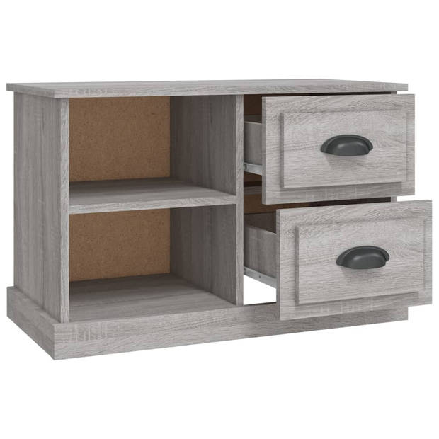 vidaXL Tv-meubel 73x35,5x47,5 cm bewerkt hout grijs sonoma eikenkleur