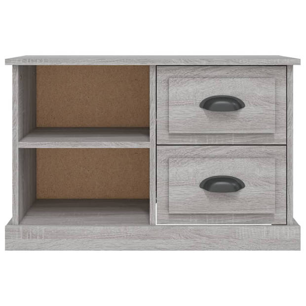 vidaXL Tv-meubel 73x35,5x47,5 cm bewerkt hout grijs sonoma eikenkleur