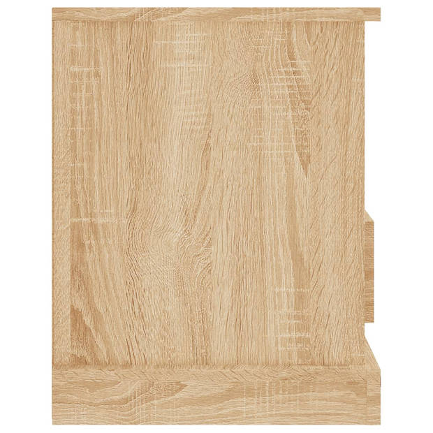 vidaXL Tv-meubel 93x35,5x45 cm bewerkt hout sonoma eikenkleurig