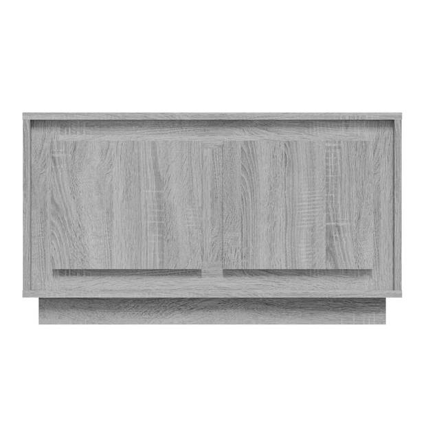 The Living Store TV-meubel Luxe - Grijs Sonoma Eiken - 80x35x45 cm