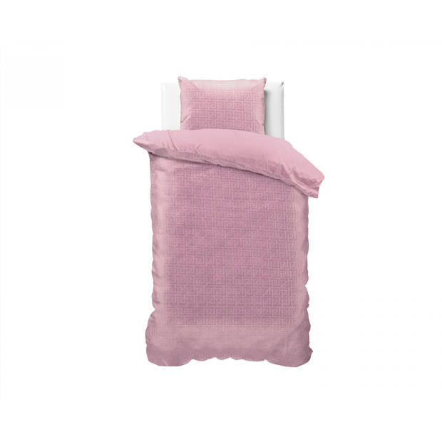 Sleeptime Fashion Dekbedovertrek - 140 x 200/220 + 1 60 x 70 cm kussensloop - Roze