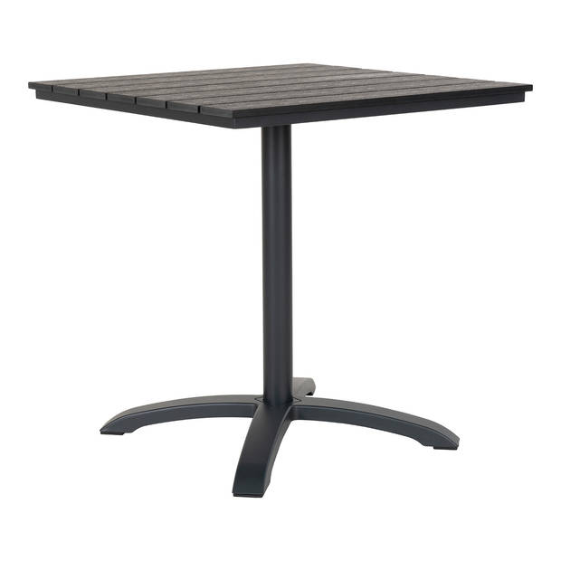 Chicago café tafel Ø70cm niet-hout grijs.