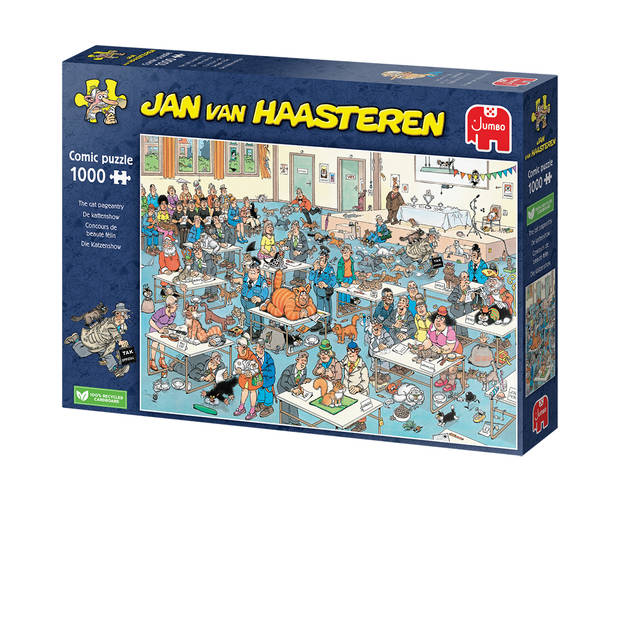 Jan Van Haasteren Puzzel Kattenshow 1000 Stukjes (6130328)