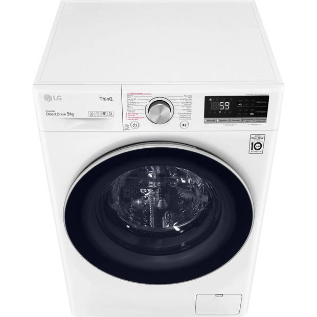 LG F4WV509S1H wasmachine 9 kg TurboWash Steam