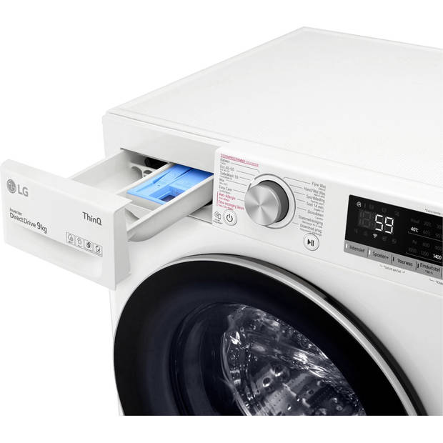 LG F4WV509S1H wasmachine 9 kg TurboWash Steam