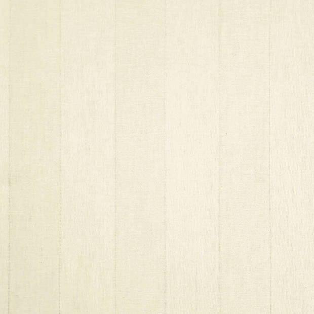 Tafelkleed voor buiten damastkatoen met acryl coating - Licht Créme Streep - 150 x 250 cm