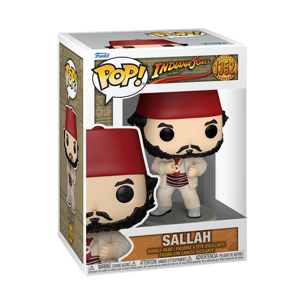 Pop Movies: Indiana Jones - Sallah - Funko Pop #1352