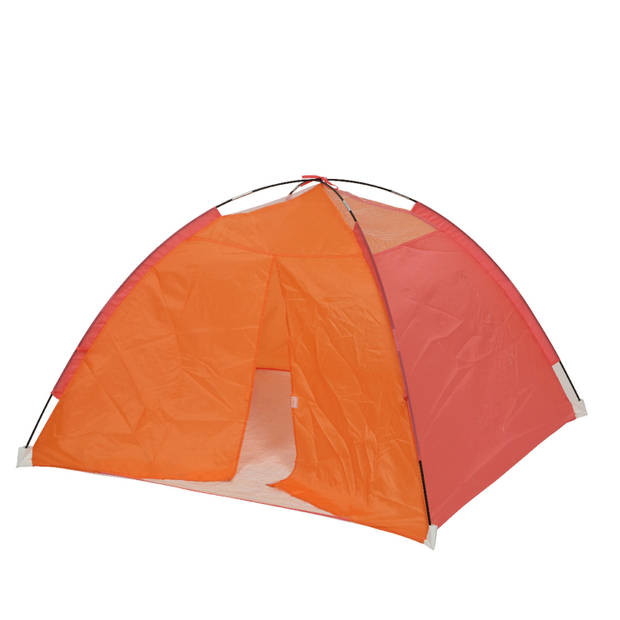 Speeltent voor kinderen panda thema - polyester - oranje - 120 x H80 cm - Speeltenten