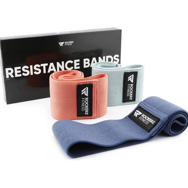 Weerstandsband - Resistance band - Fitness elastiek - 3 Stuks - Aztec