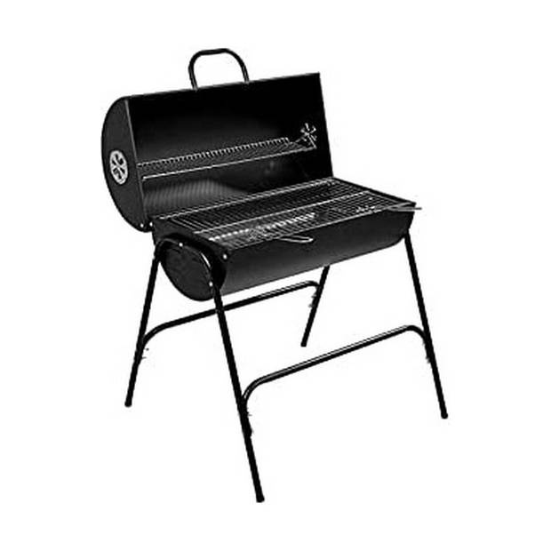 Houtskoolbarbecue met Poten EDM Zwart (79 x 71 x 90 cm)