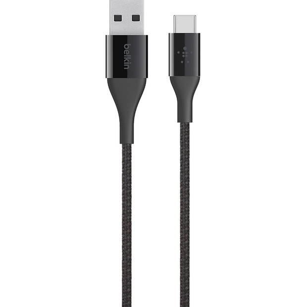 Belkin DuraTek USB-C Kabel - Zwart - 1.2 Meter