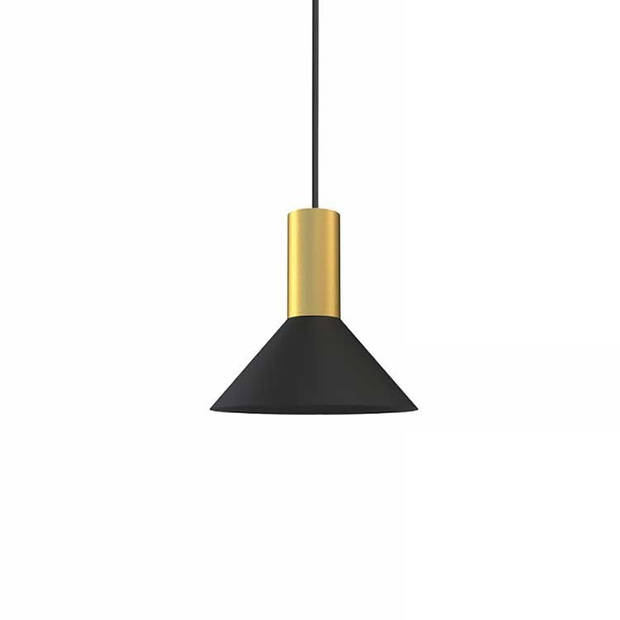 Nowodvorski Hanglamp Hermanos 5 lichts L 132 cm zwart - goud