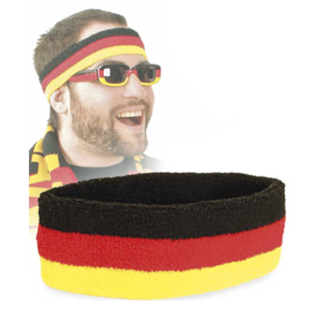Duitse hoofd zweetbandje - Verkleedarmdecoratie