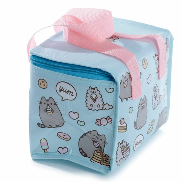 Kleine lunch koeltas Pusheen de kat print 21 x 15 x 15 - 4,4 liter - Koeltas