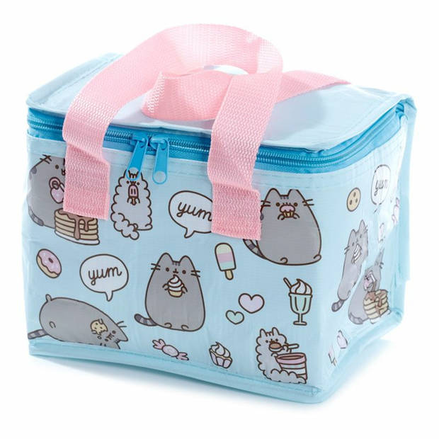 Kleine lunch koeltas Pusheen de kat print 21 x 15 x 15 - 4,4 liter - Koeltas