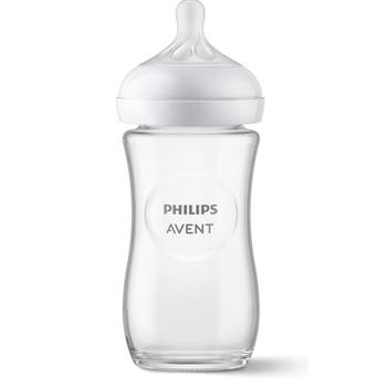Philips Avent - Glas Babyfles - Natural Response - 1 stuk - 240ml
